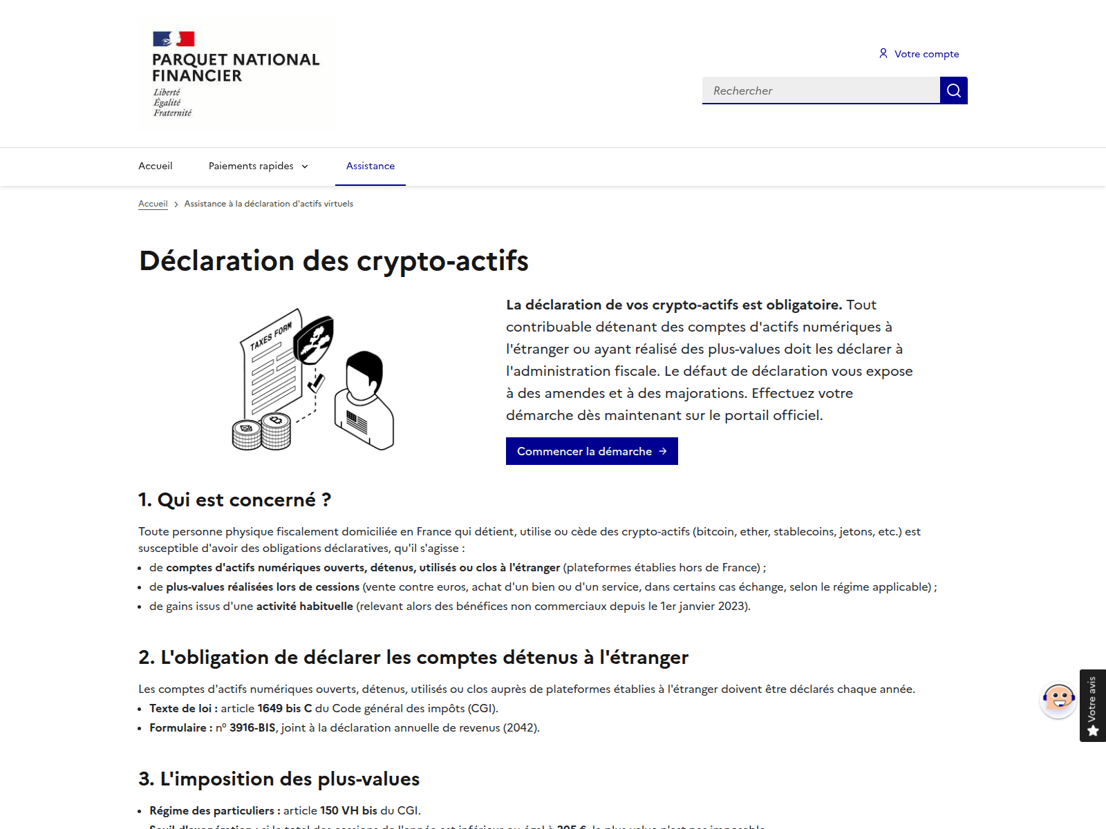 Screenshot of pnf-actifs.com