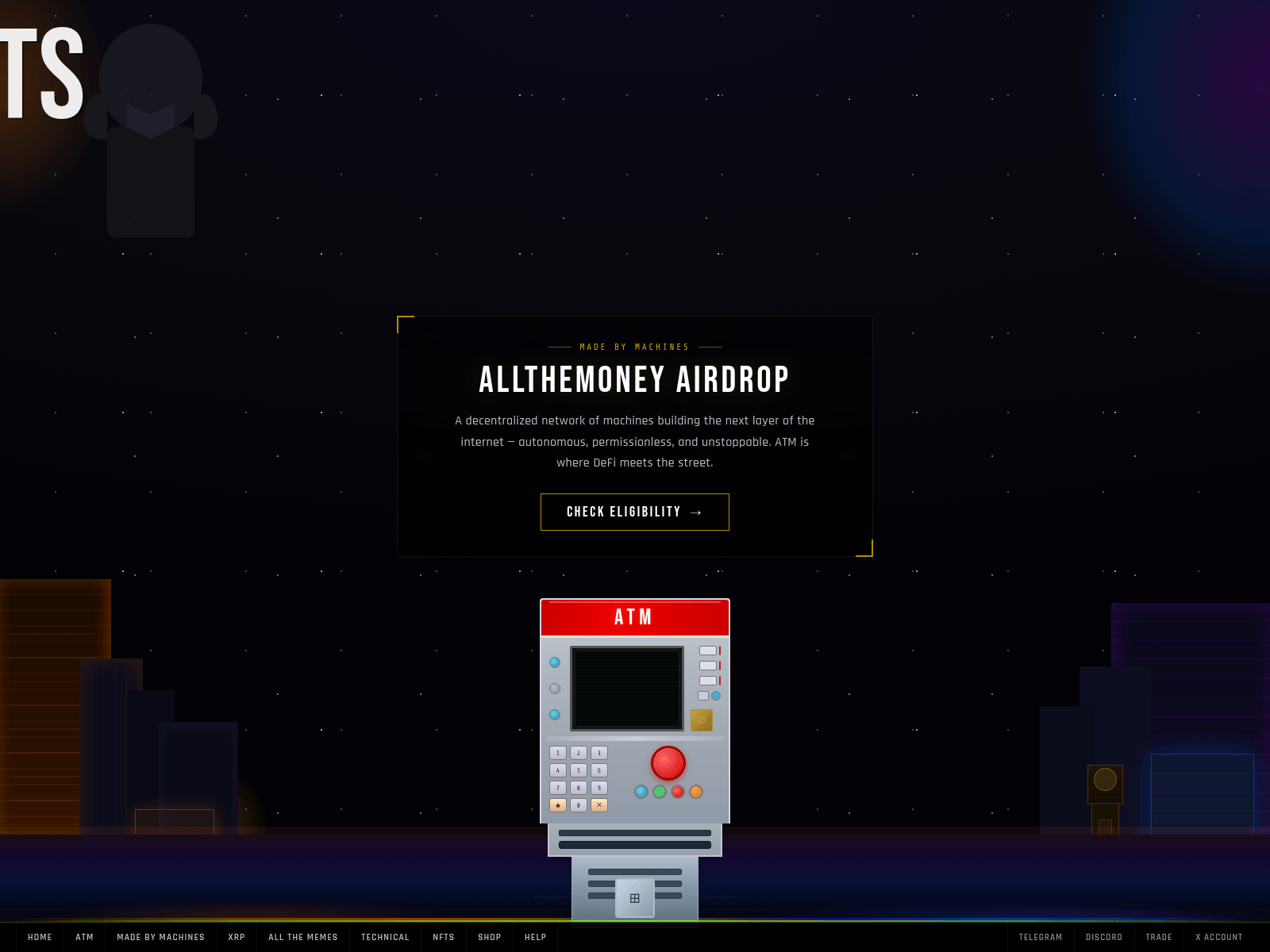 Screenshot of allthemoney-xrp.xyz