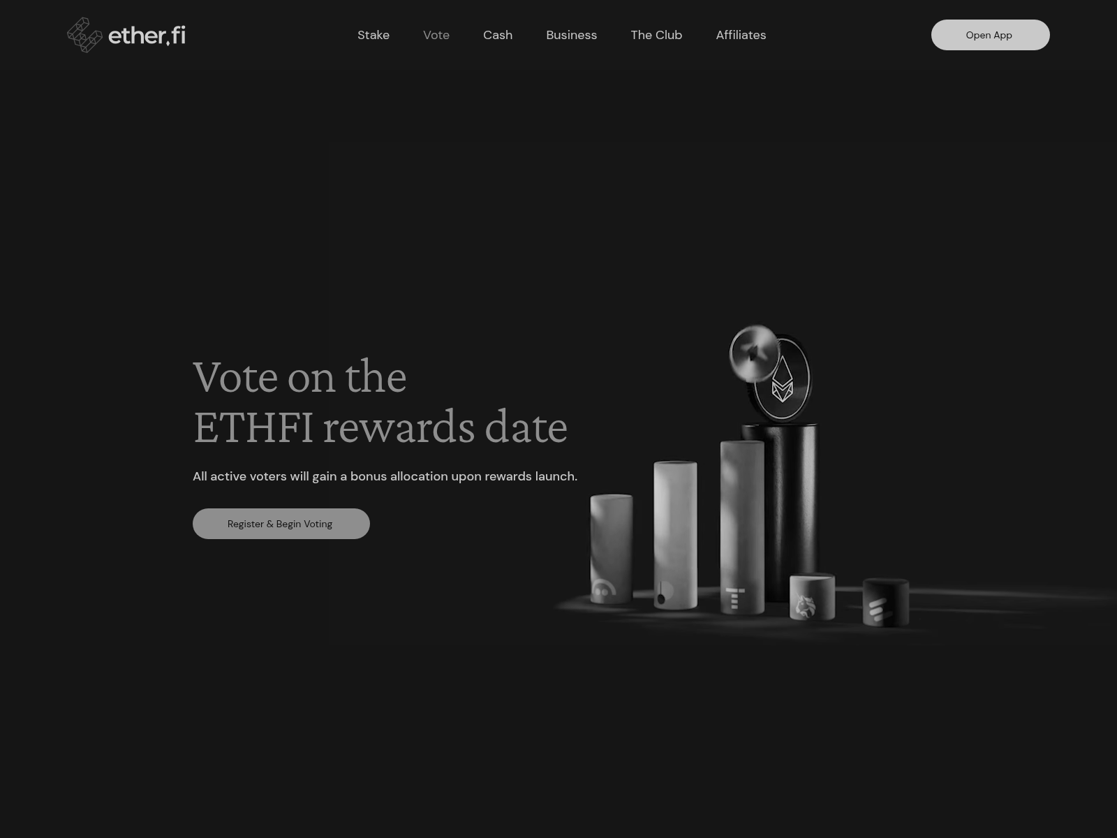 Screenshot of ethers-fi.cloud