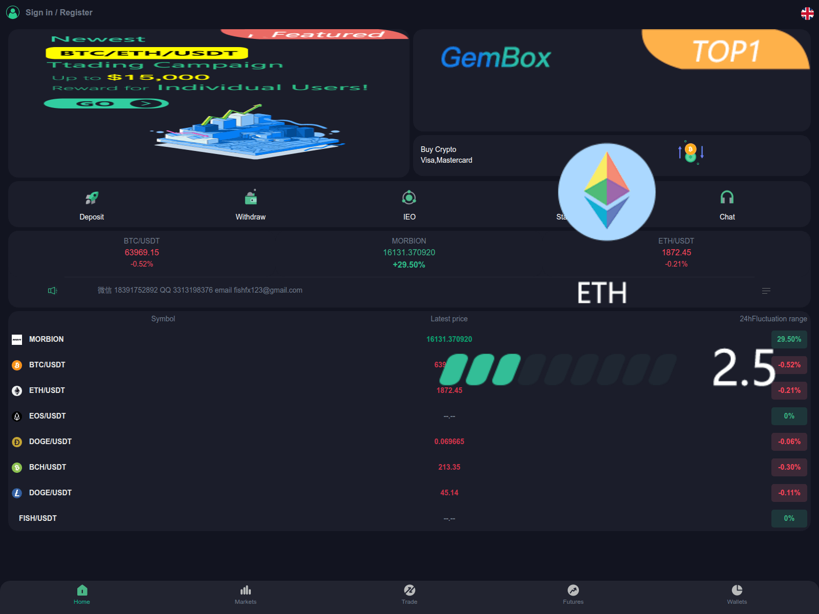 Screenshot of fish44.com