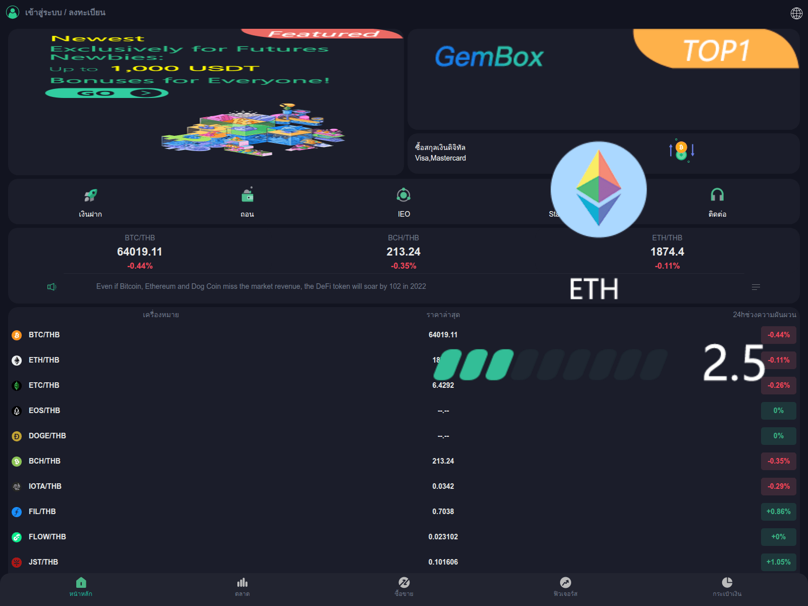 Screenshot of bitforex168.top