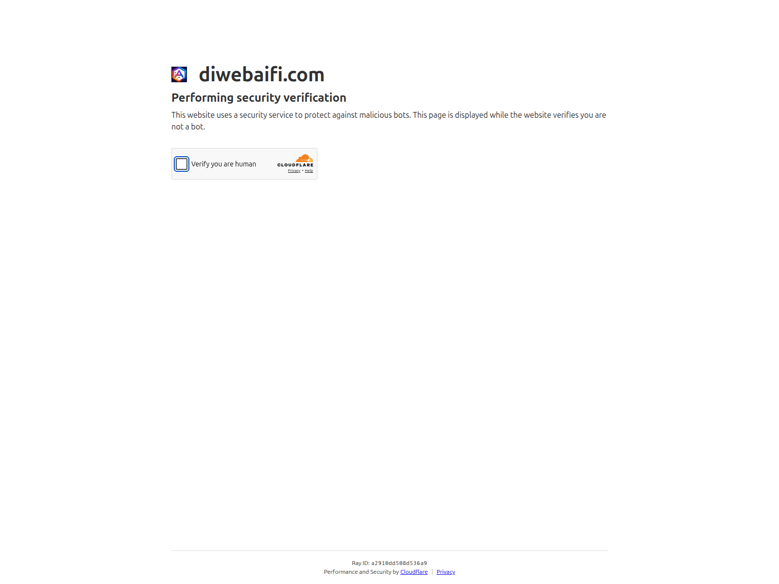 Screenshot of diwebaifi.com