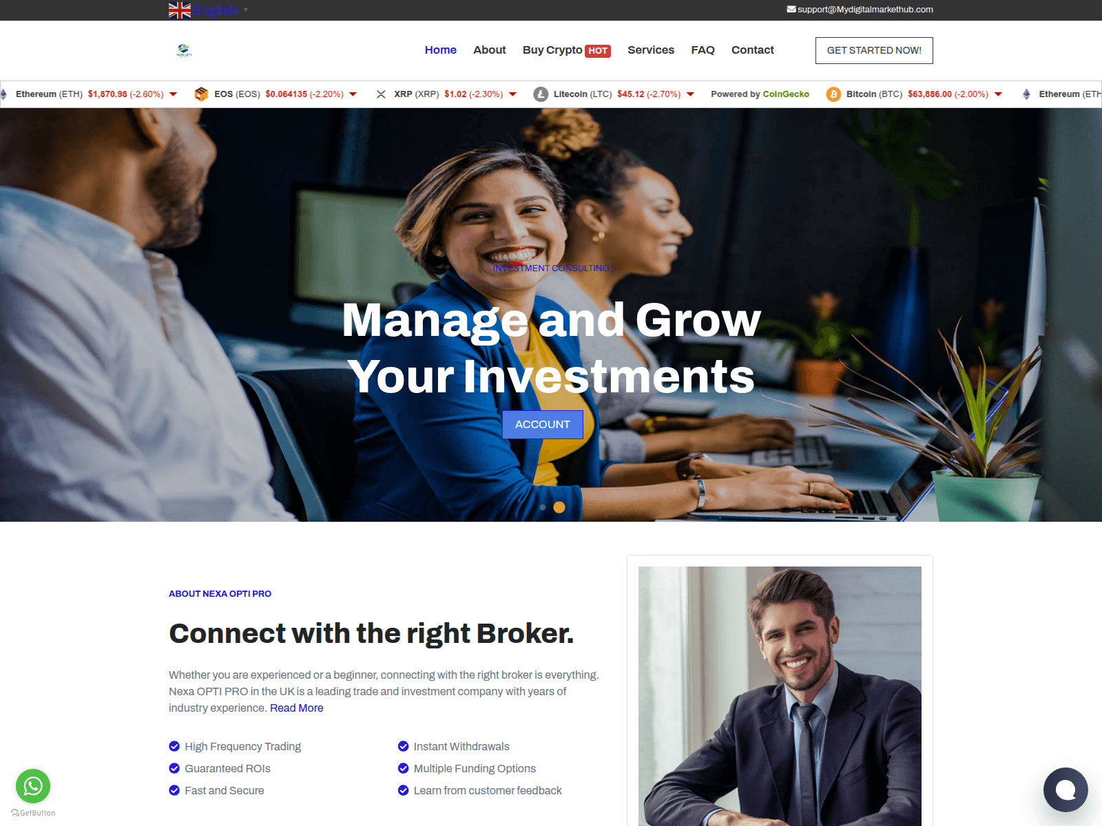 Screenshot of nexabridgepr021.com