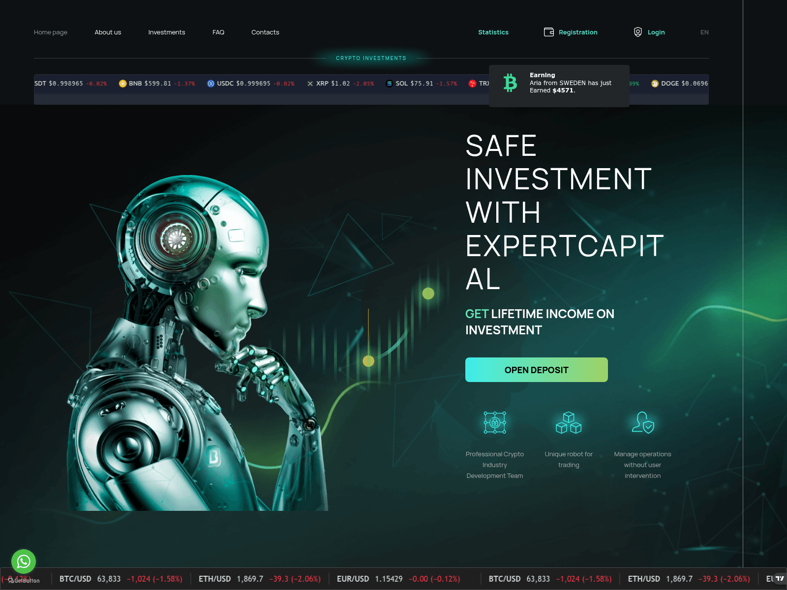 Screenshot of apexexpertcapitalltd.com