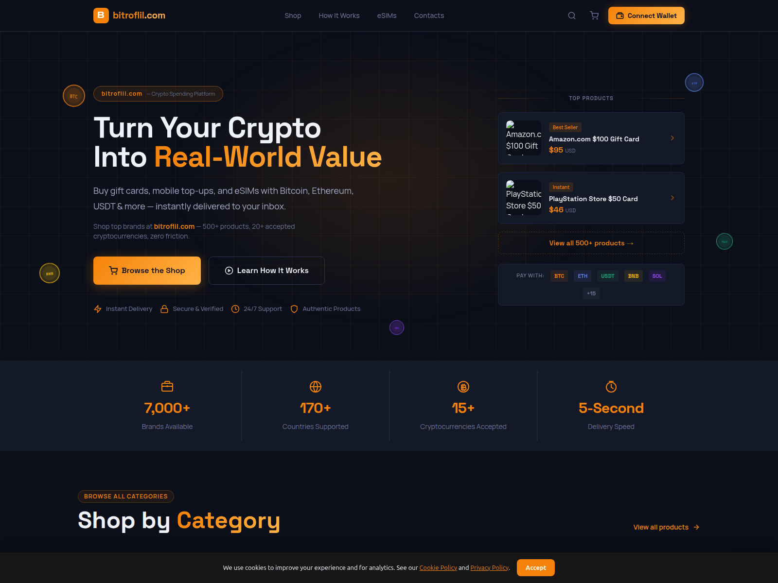 Screenshot of bitroflil.com