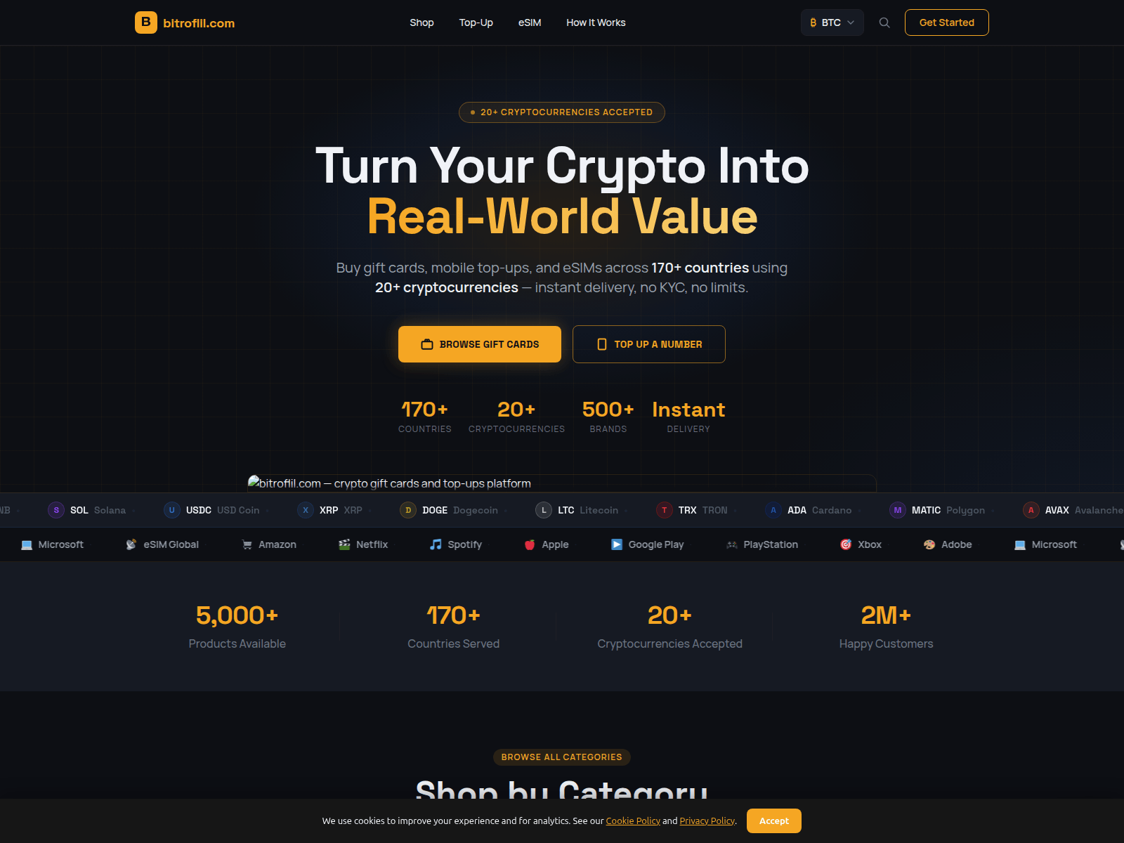 Screenshot of bitrofiil.com