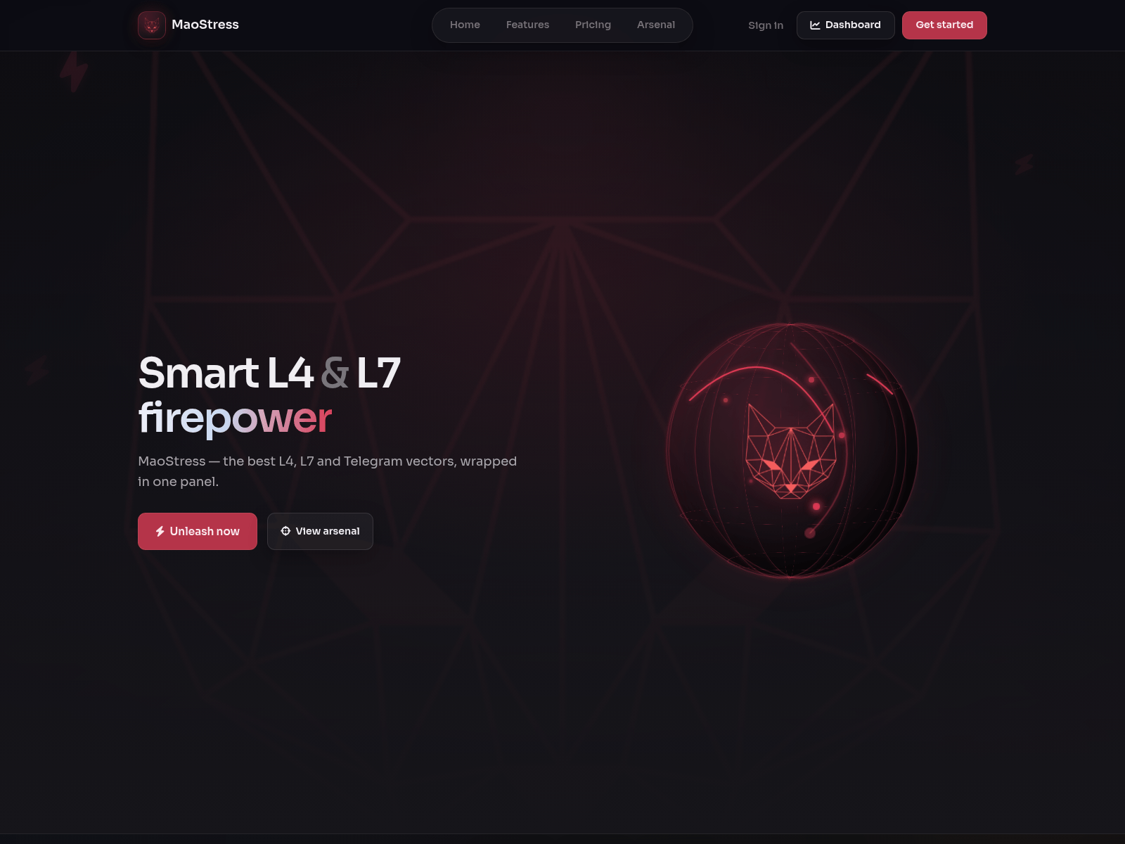 Screenshot of mao-stress.tech