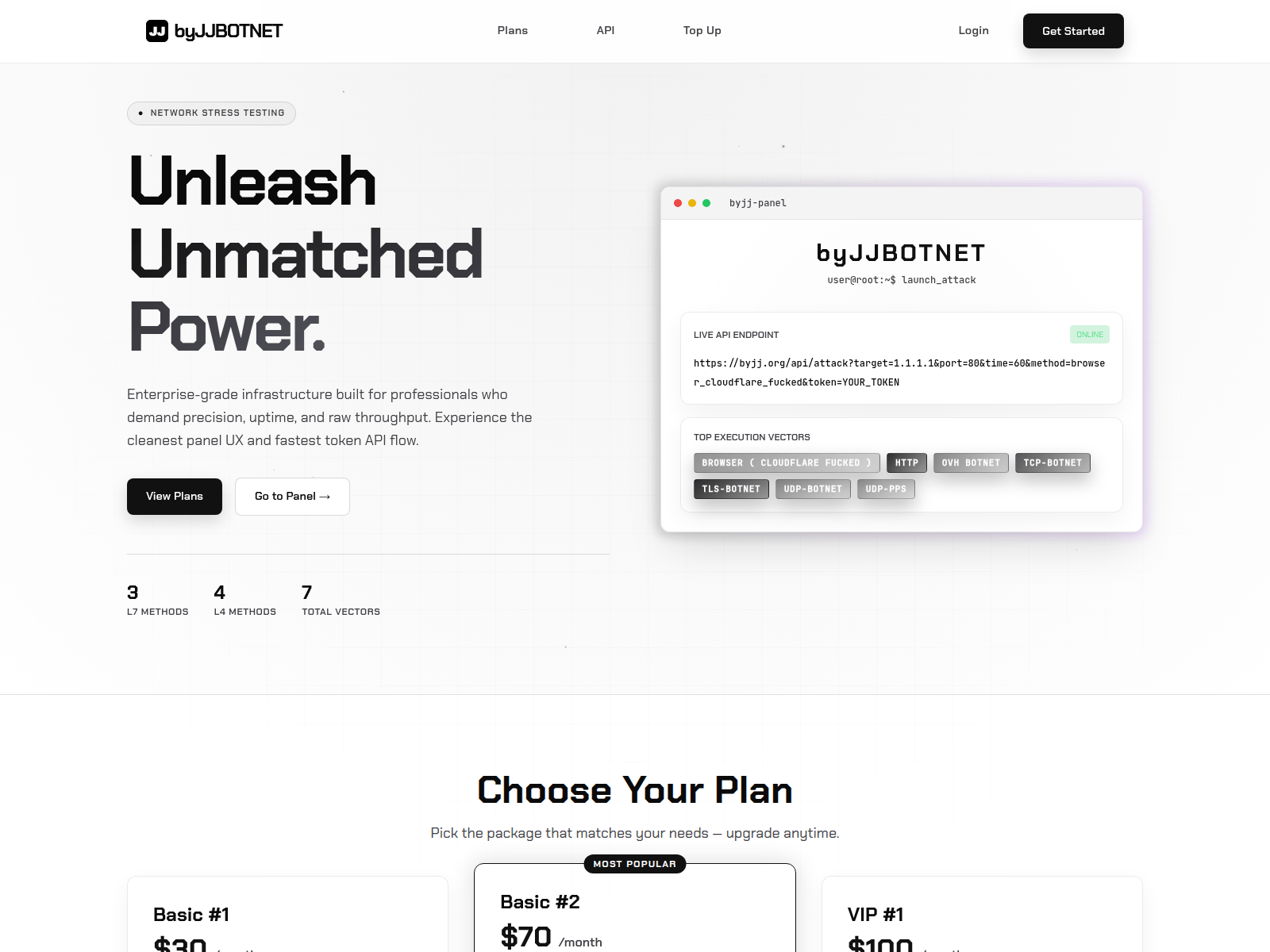 Screenshot of byjj.org