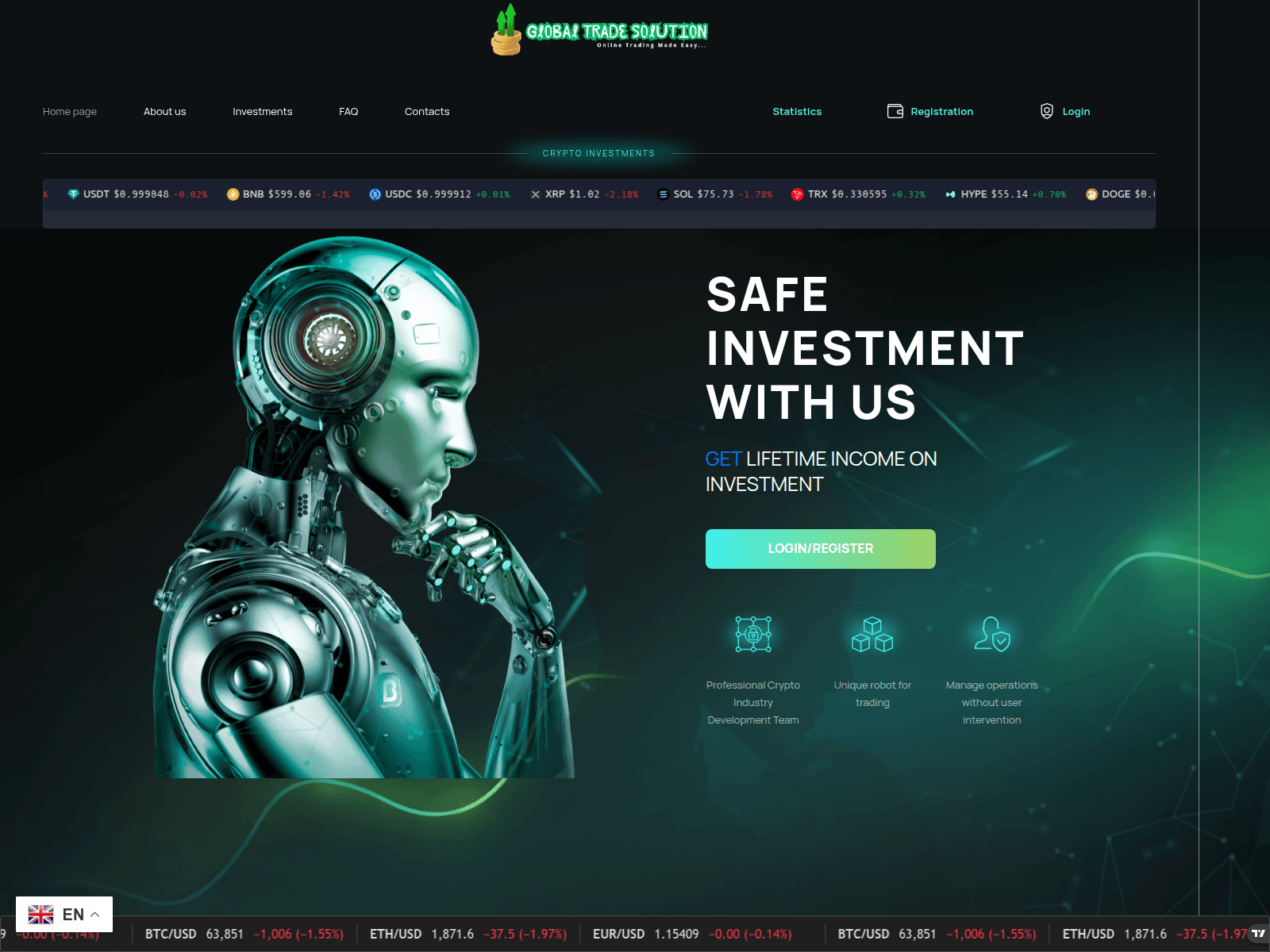 Screenshot of globaltdsolu.pro