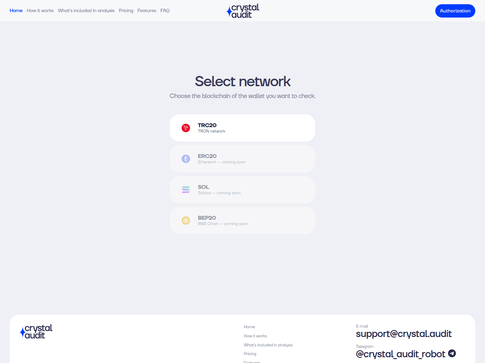 Screenshot of crystalaudit.xyz
