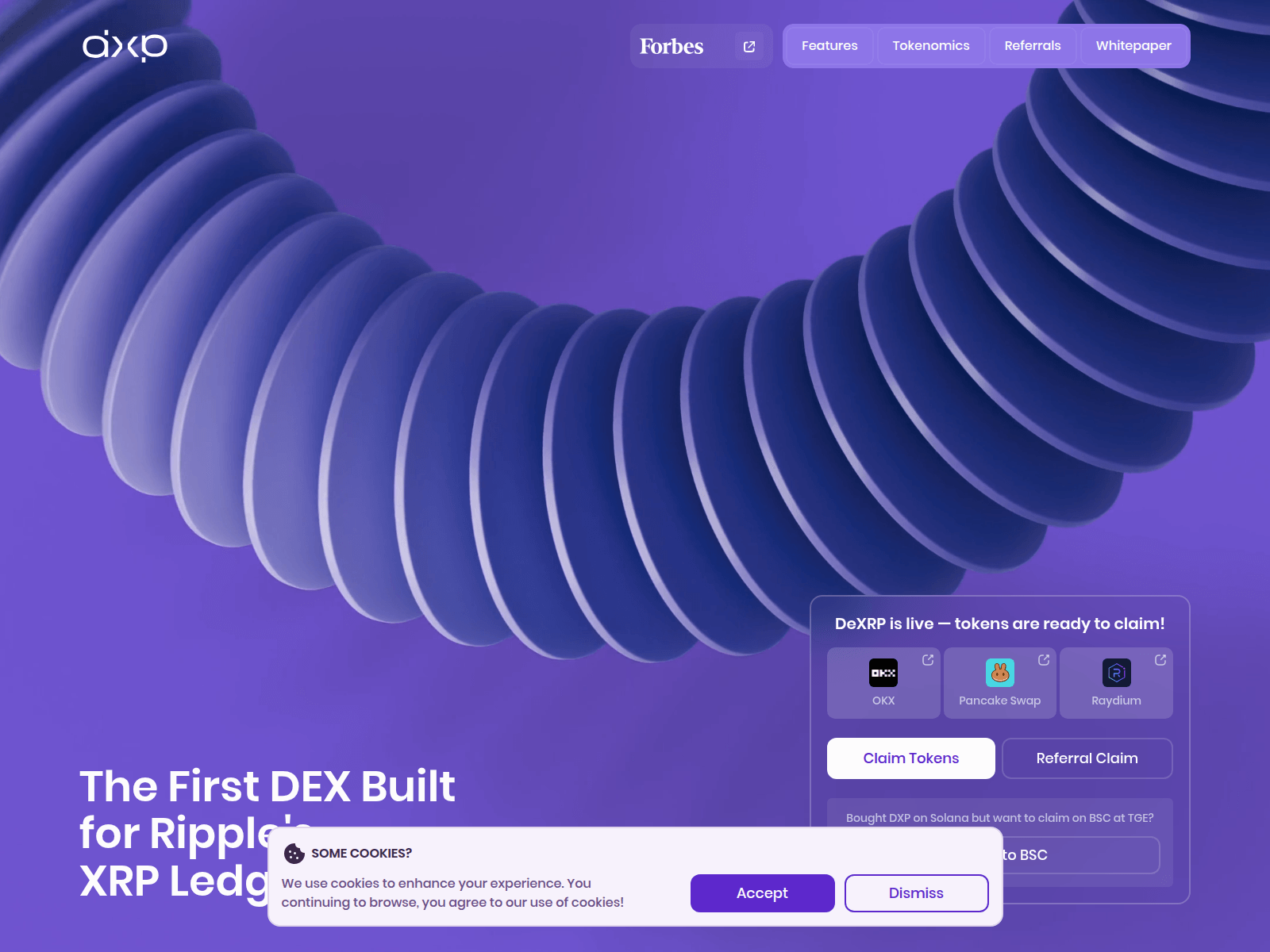 Screenshot of dex1rp.org