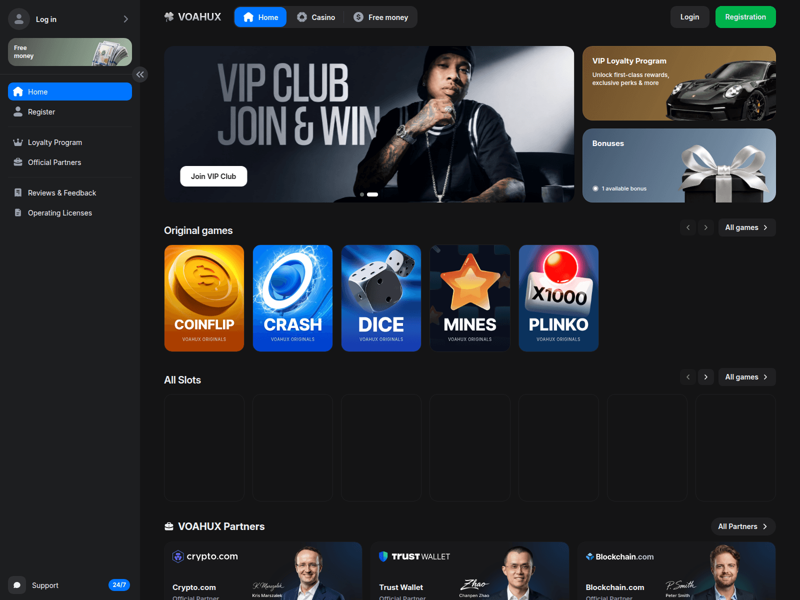 Screenshot of voahux.com