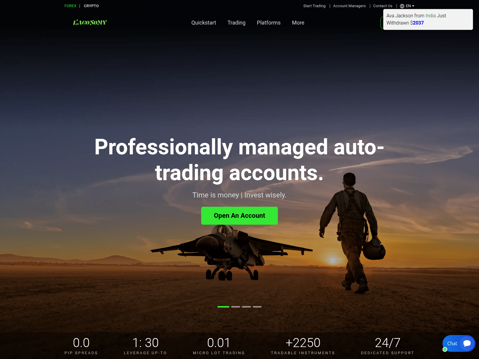 Screenshot of eaconomymarketonline.com