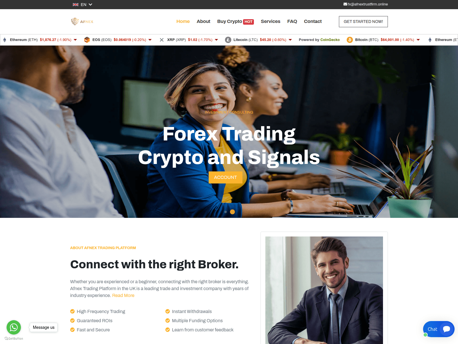 Screenshot von fx.afnextrustfirm.online
