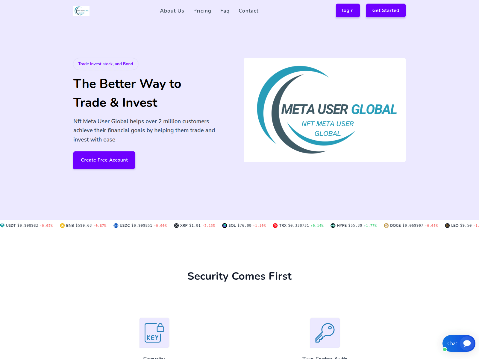 [Ekran görüntüsü] metauserglobal.com