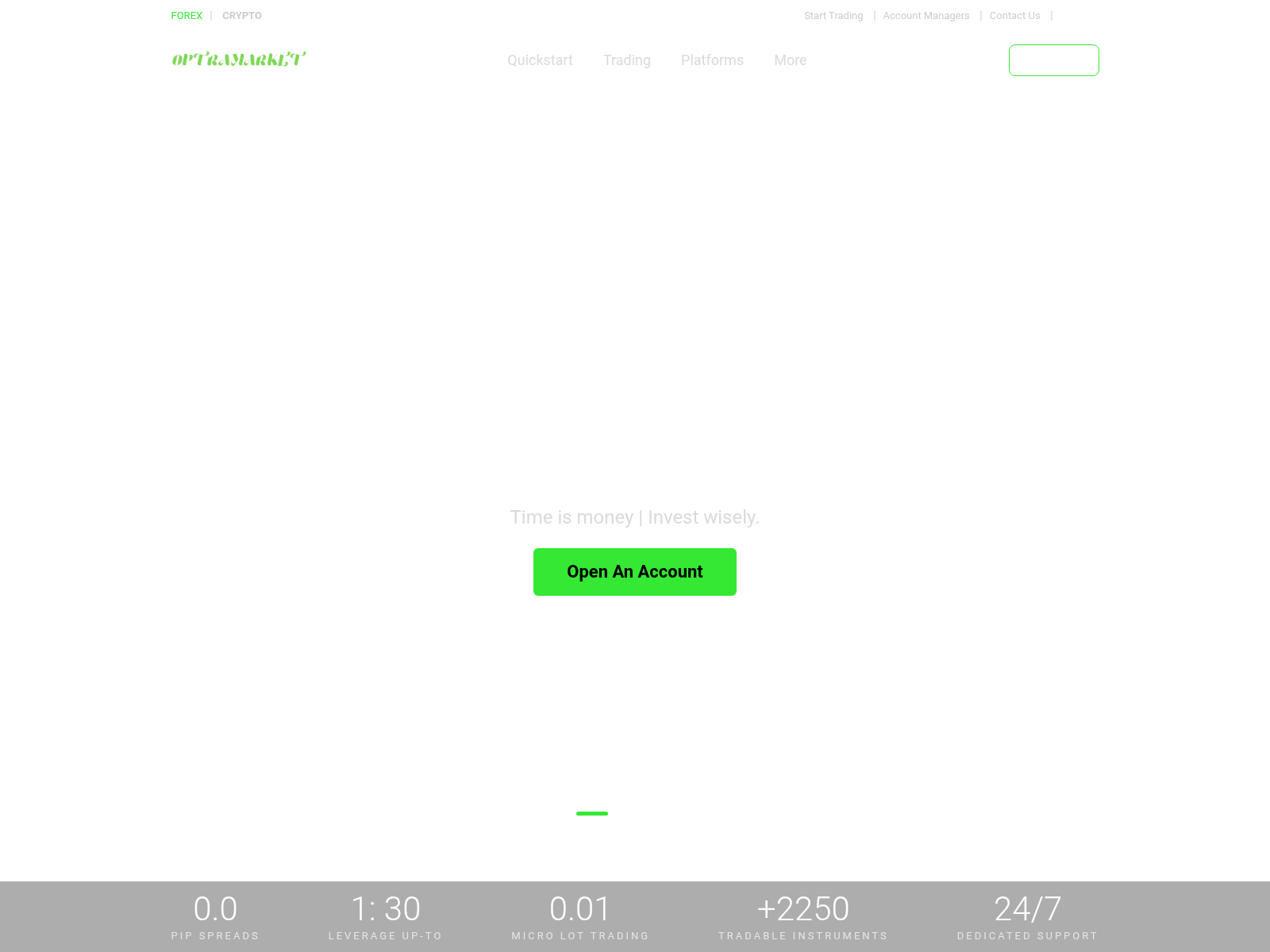 Screenshot of optramarket.com