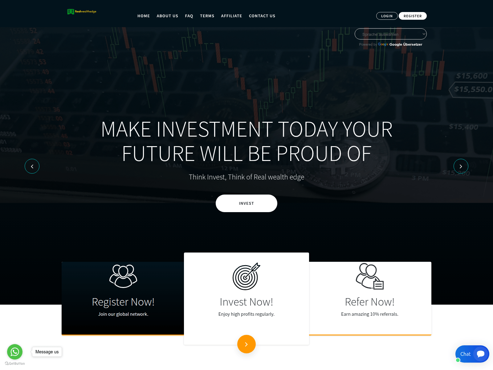 Screenshot of realwealth-edge.com