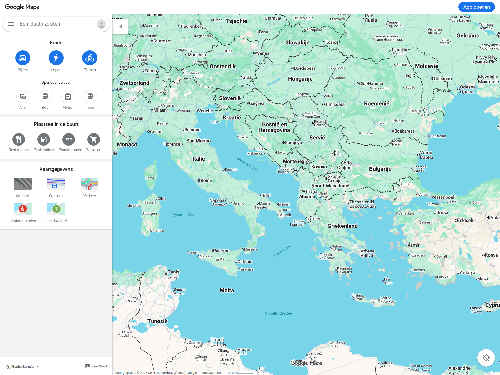 Screenshot of findmaps.us