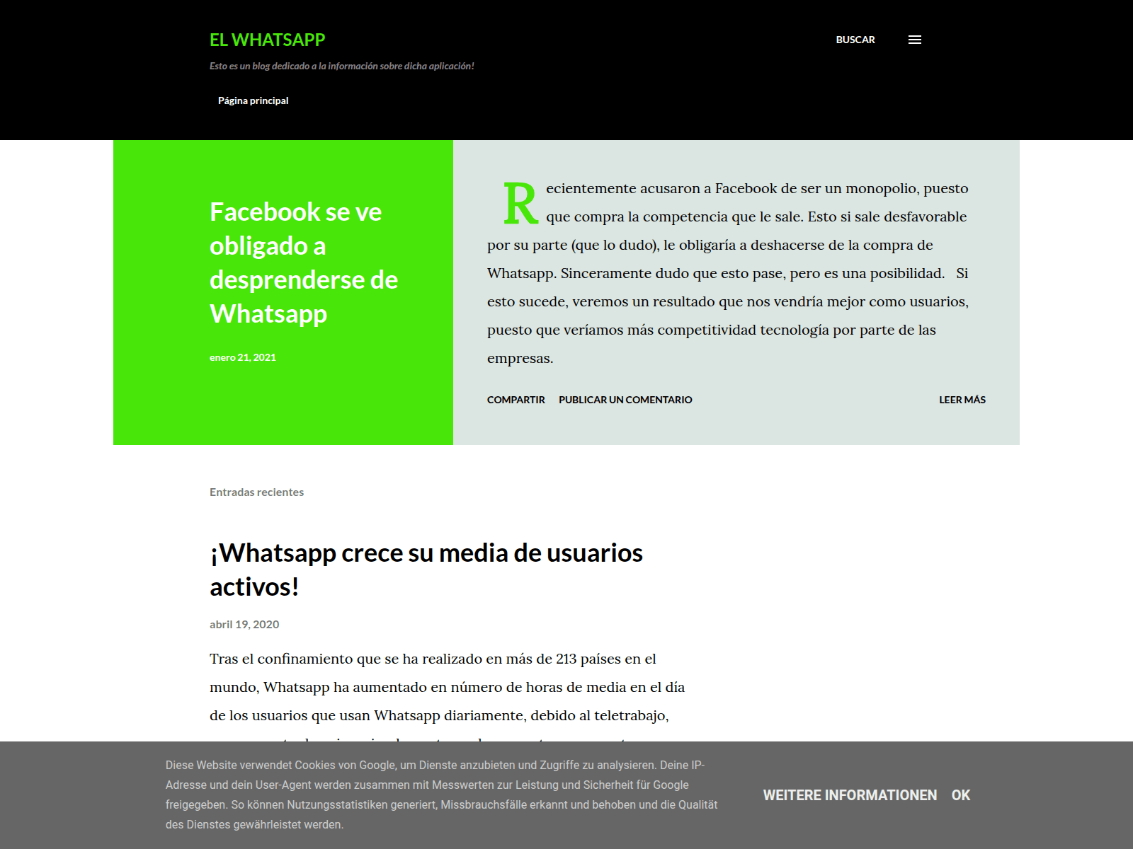 Screenshot of whatsappwebred.blogspot.com