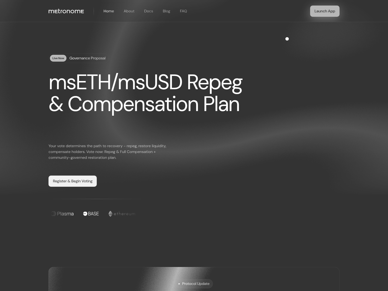 Screenshot of compensation-metronome.cloud
