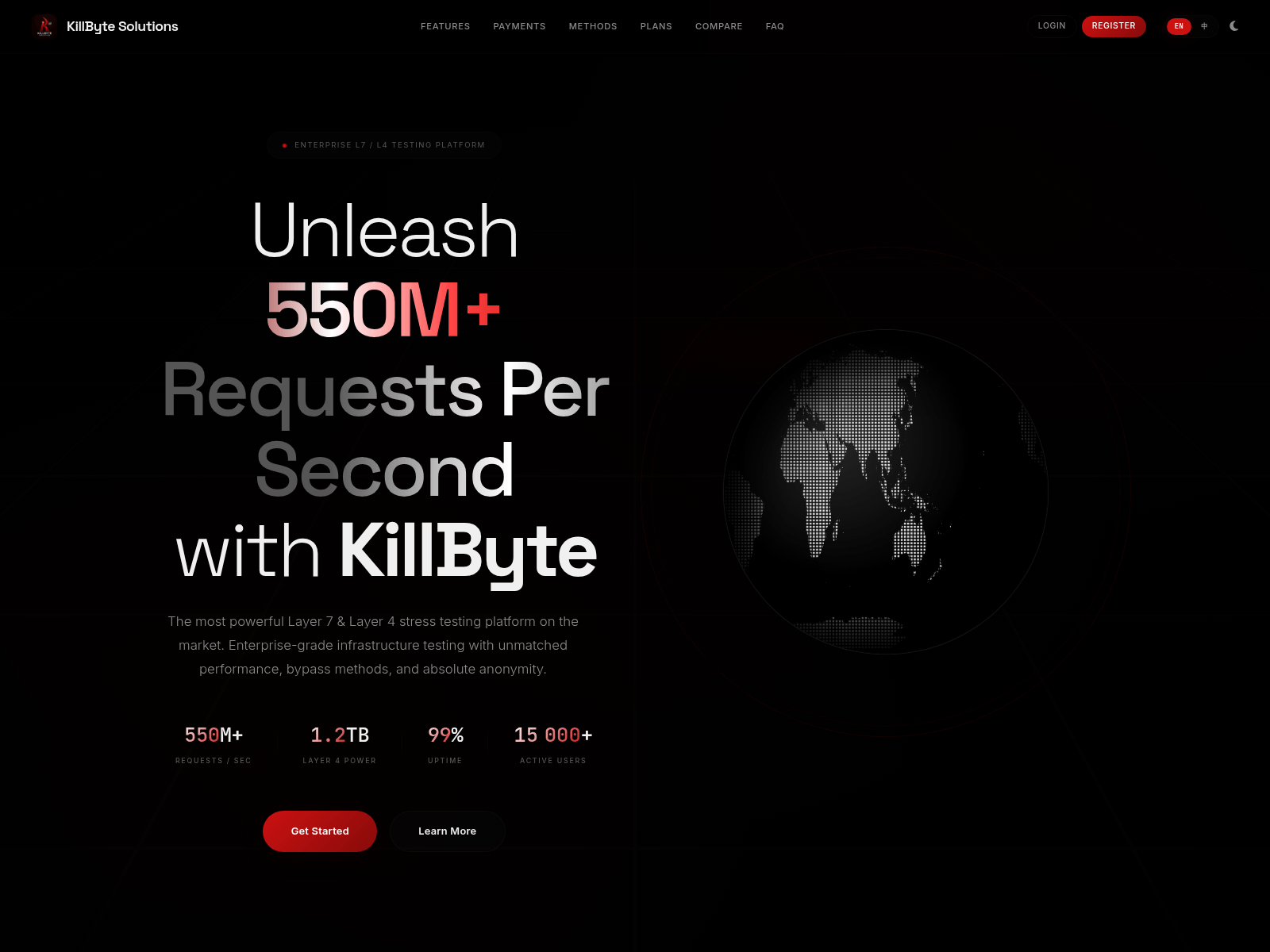 Screenshot of killbyte.cc
