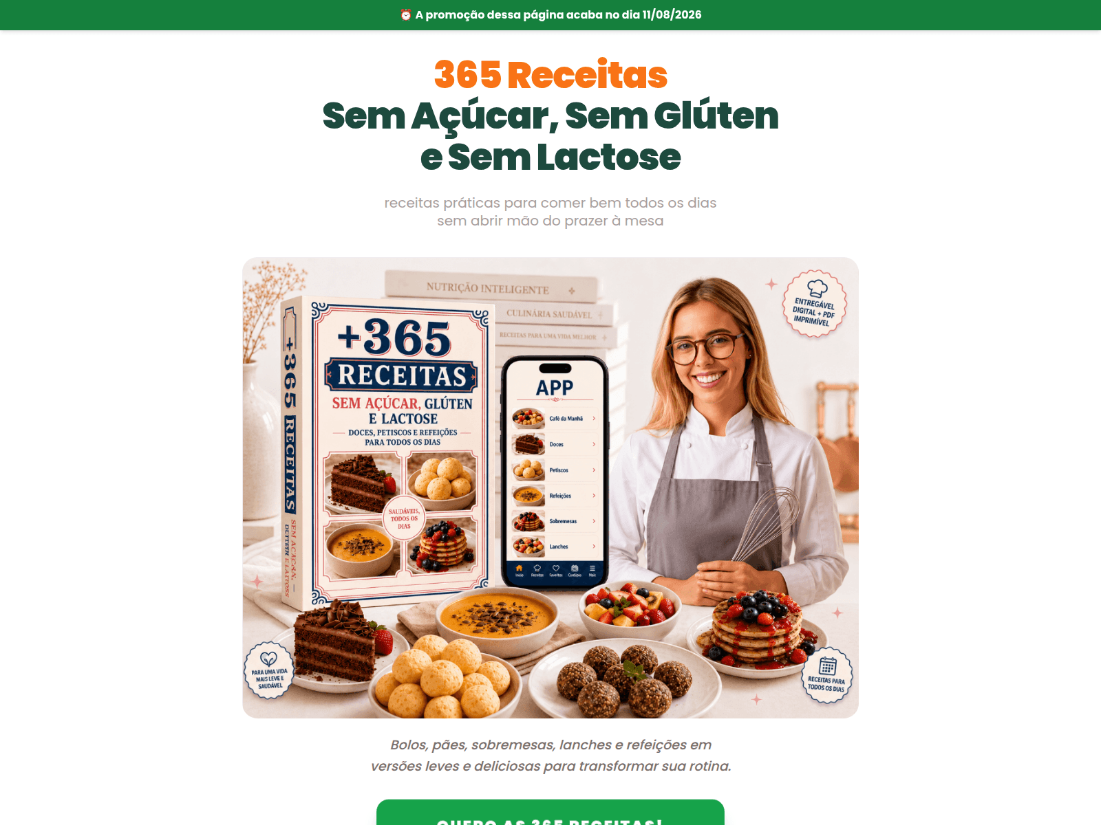 Screenshot of receitas365.online