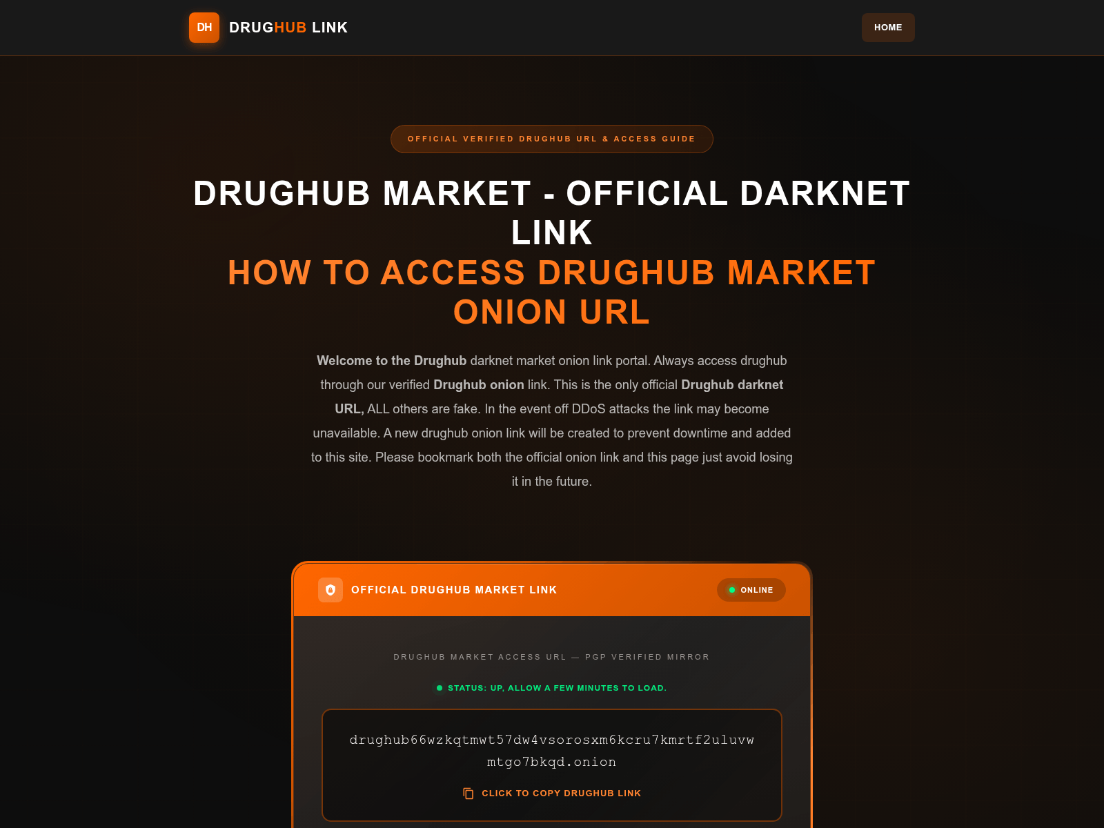 Screenshot of drughub-market-access.com
