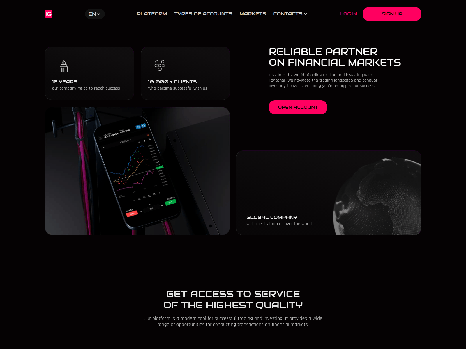 Screenshot of ig-market.net