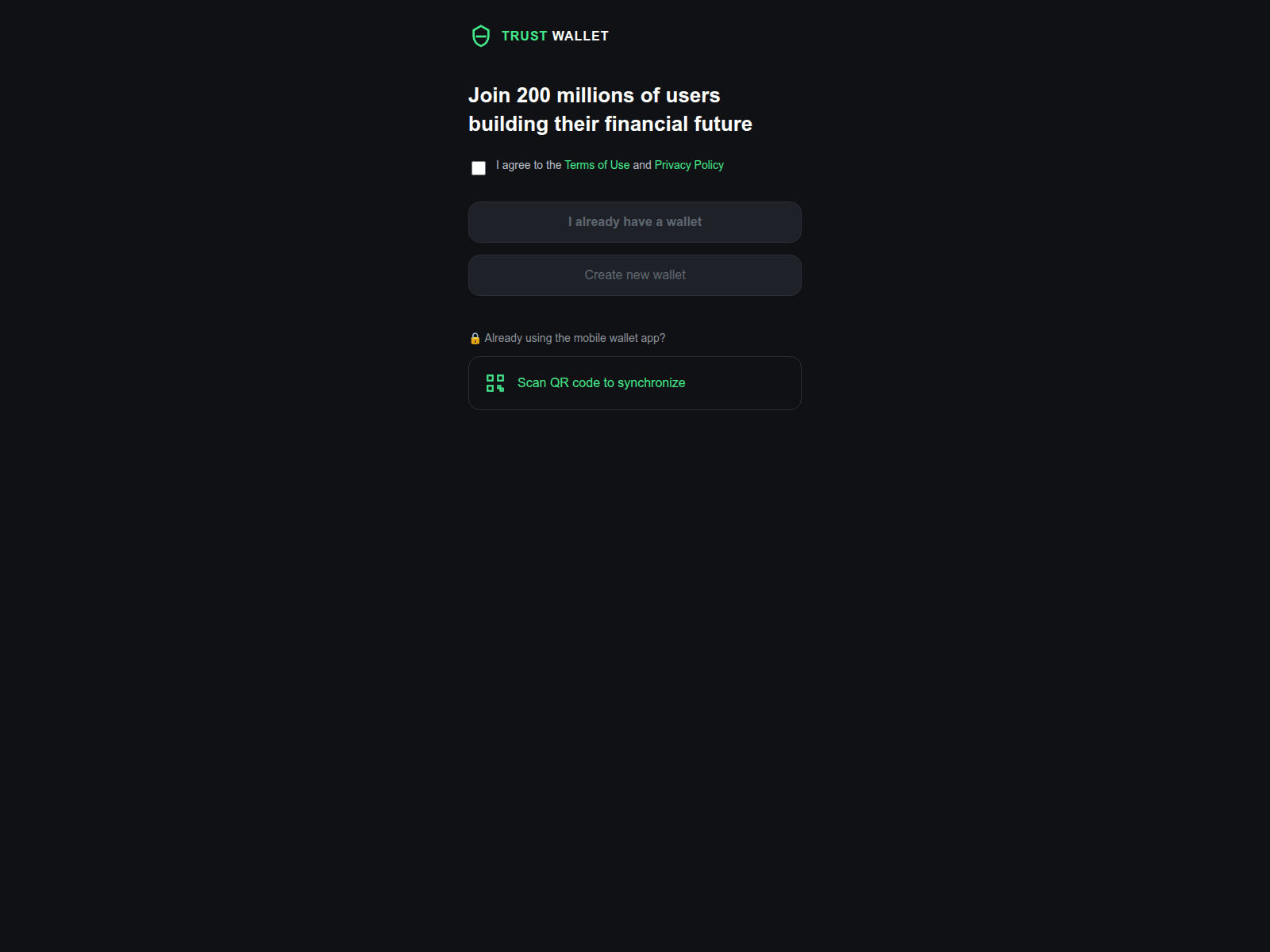 Screenshot of slingshot-trust.com
