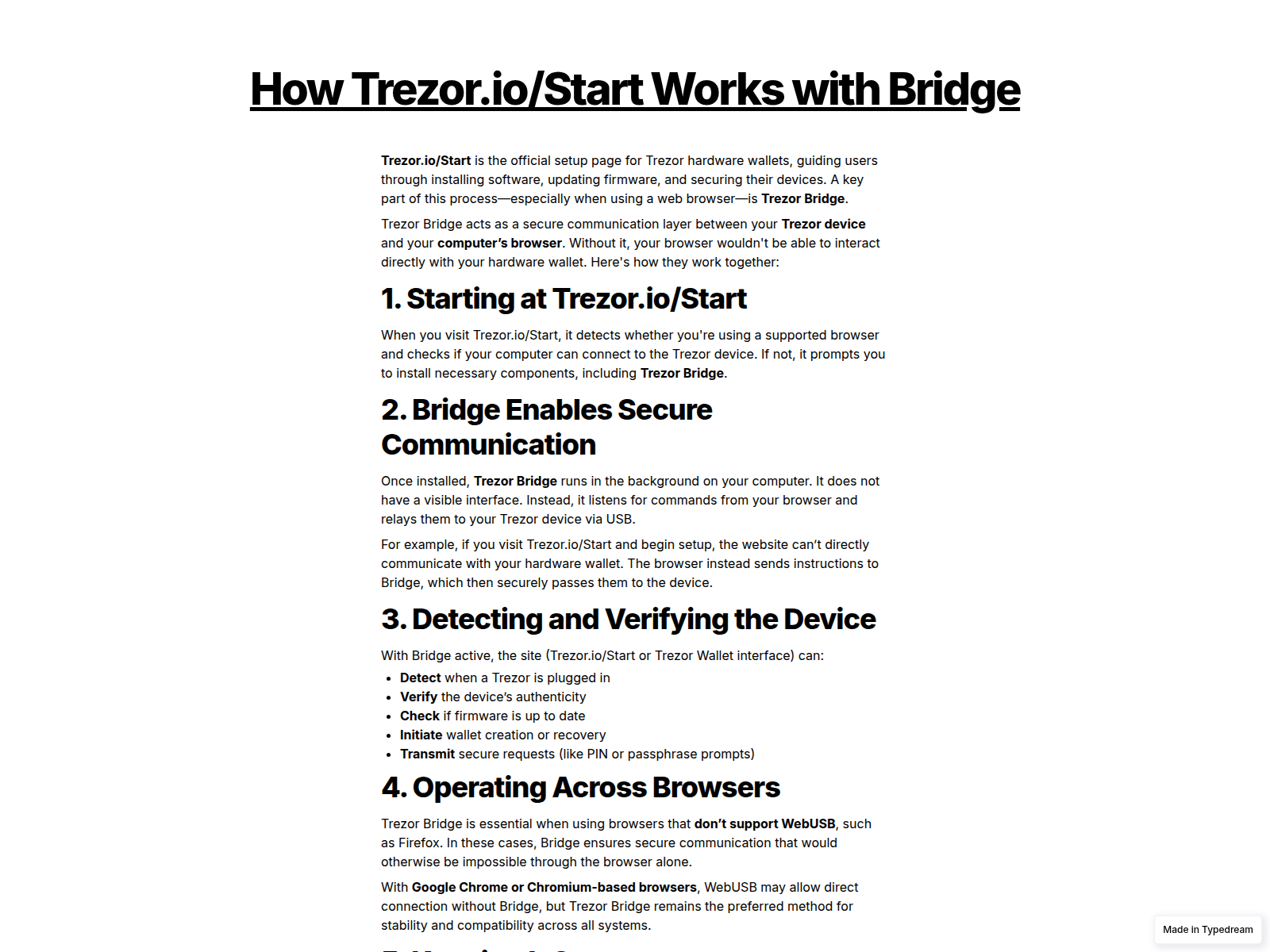 Screenshot of io-public-trzors-com.typedream.app