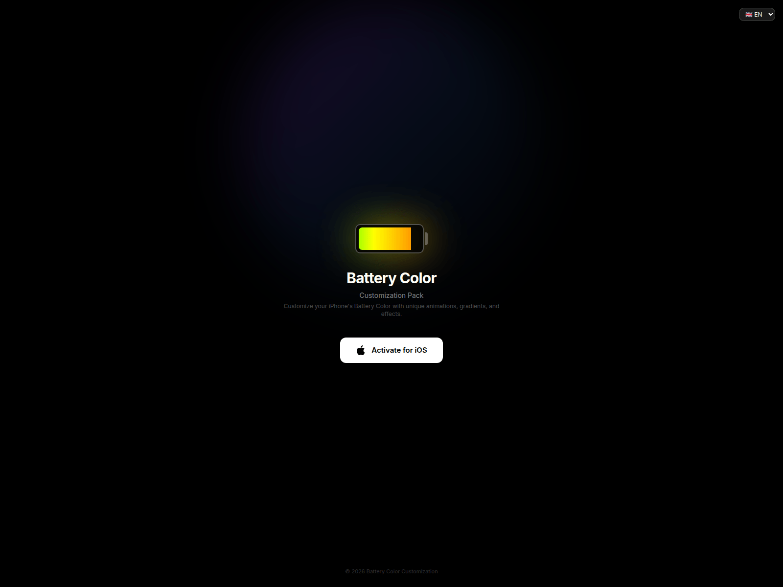 Screenshot of batterycolor.com