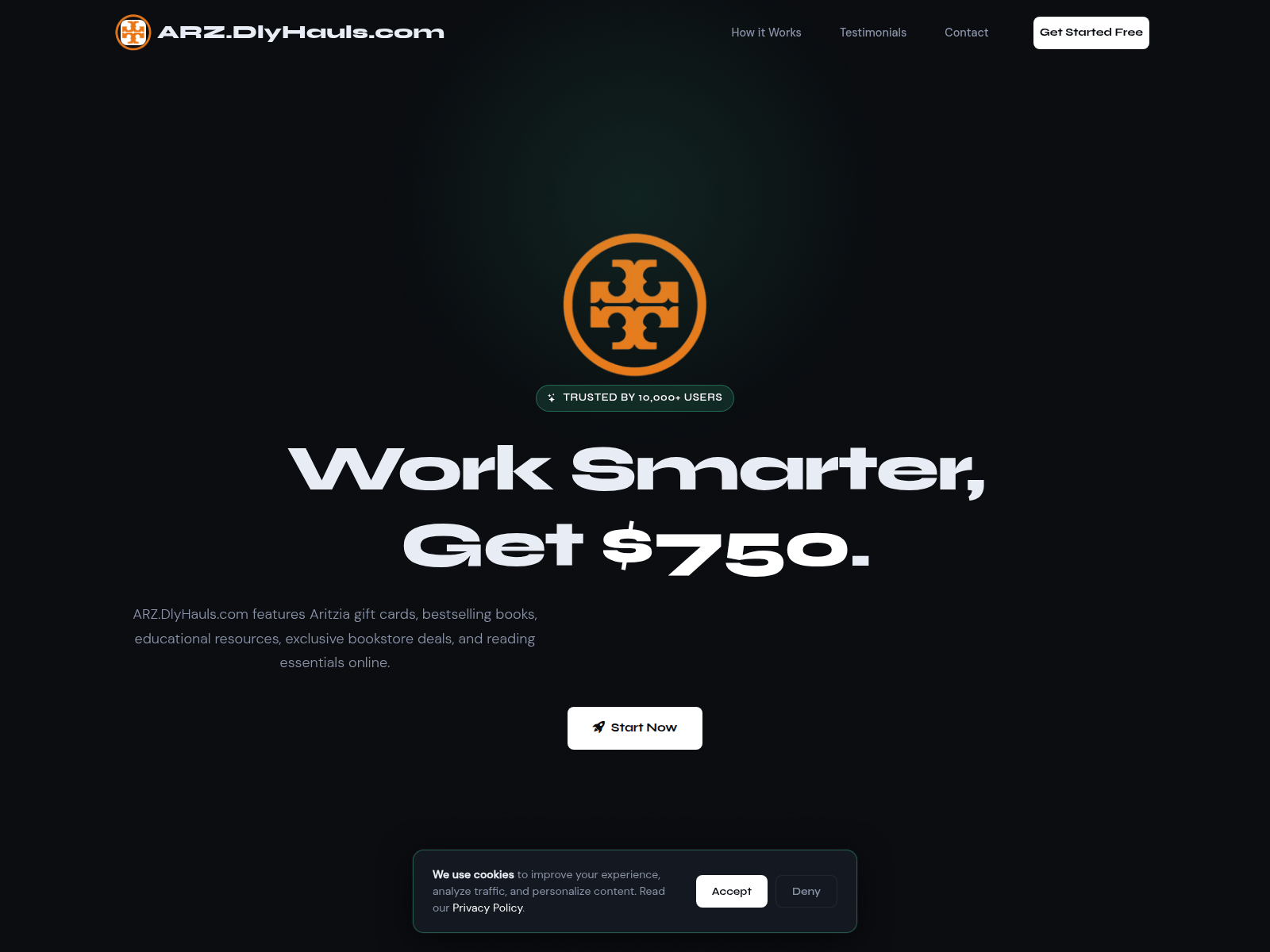 Screenshot of arzdlyhauls.site