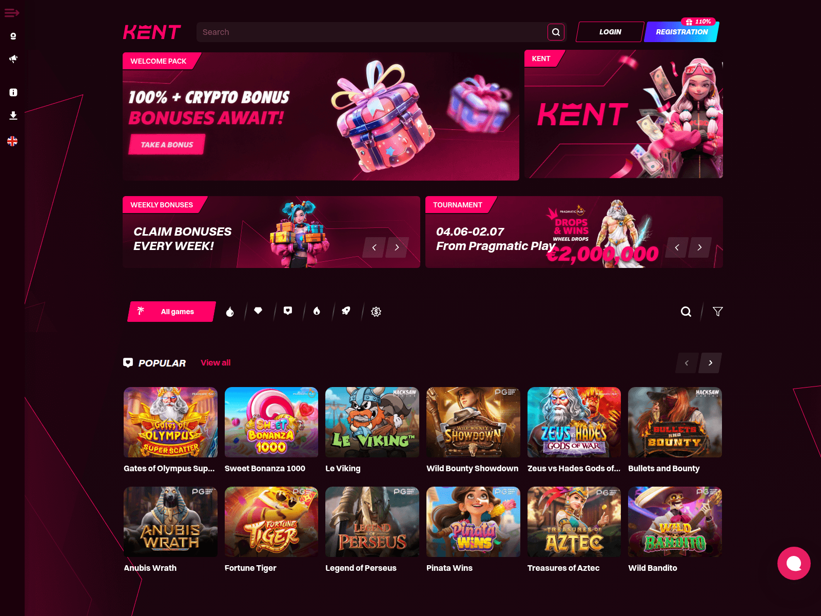 Screenshot of kentwild.com