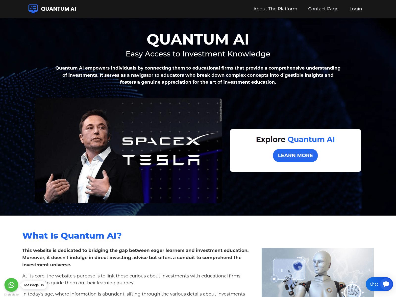 Screenshot of quantum-ai-trade.cc