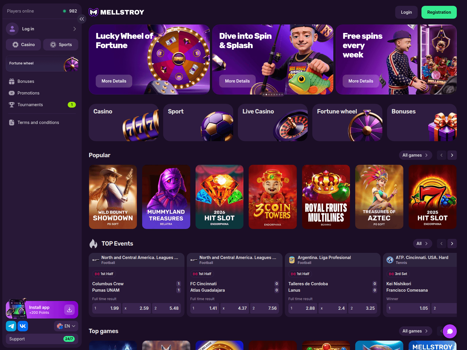 Screenshot of mell6427.live