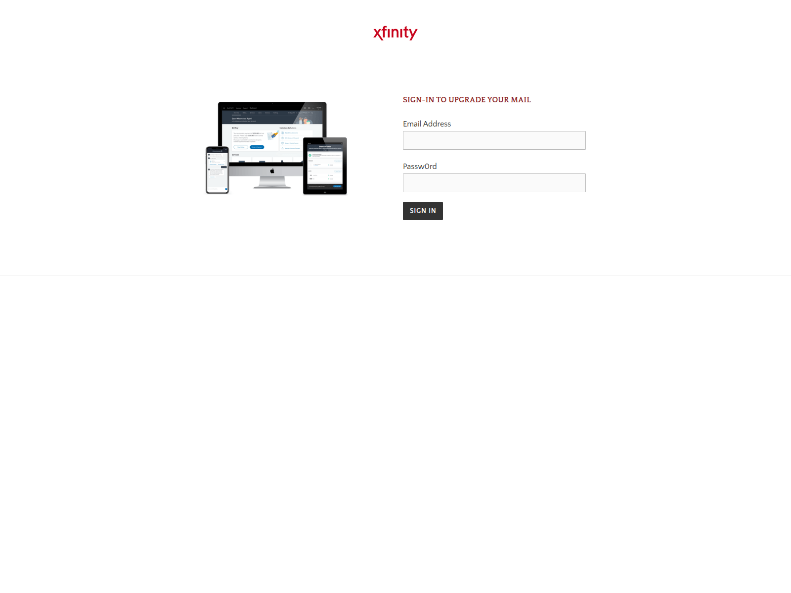 Screenshot of xfiniityupdates.weebly.com