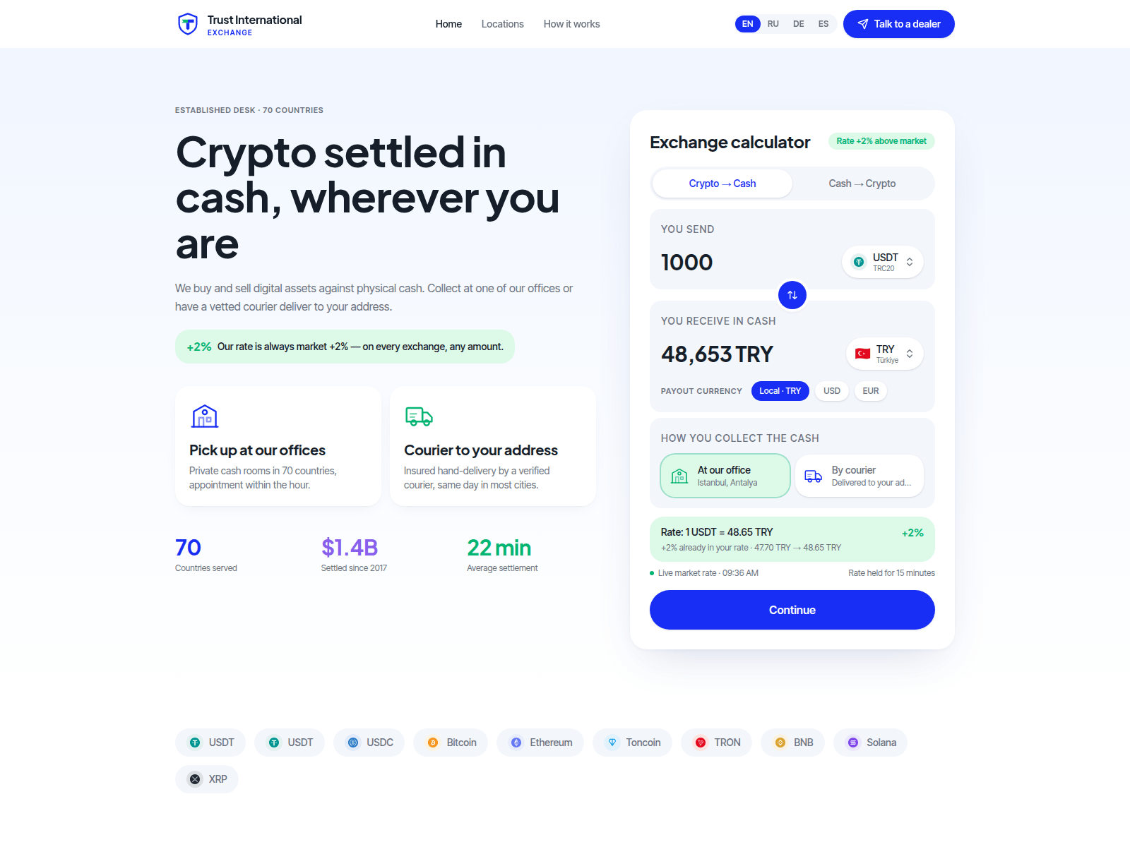 Screenshot of trustintex.com