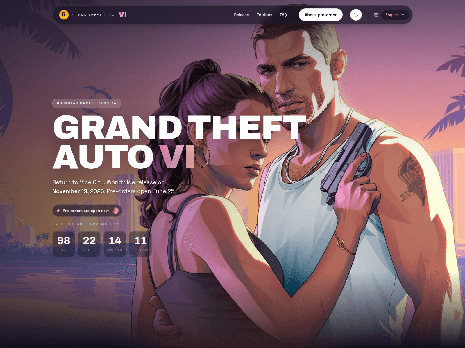Screenshot of rockstoregta6.com