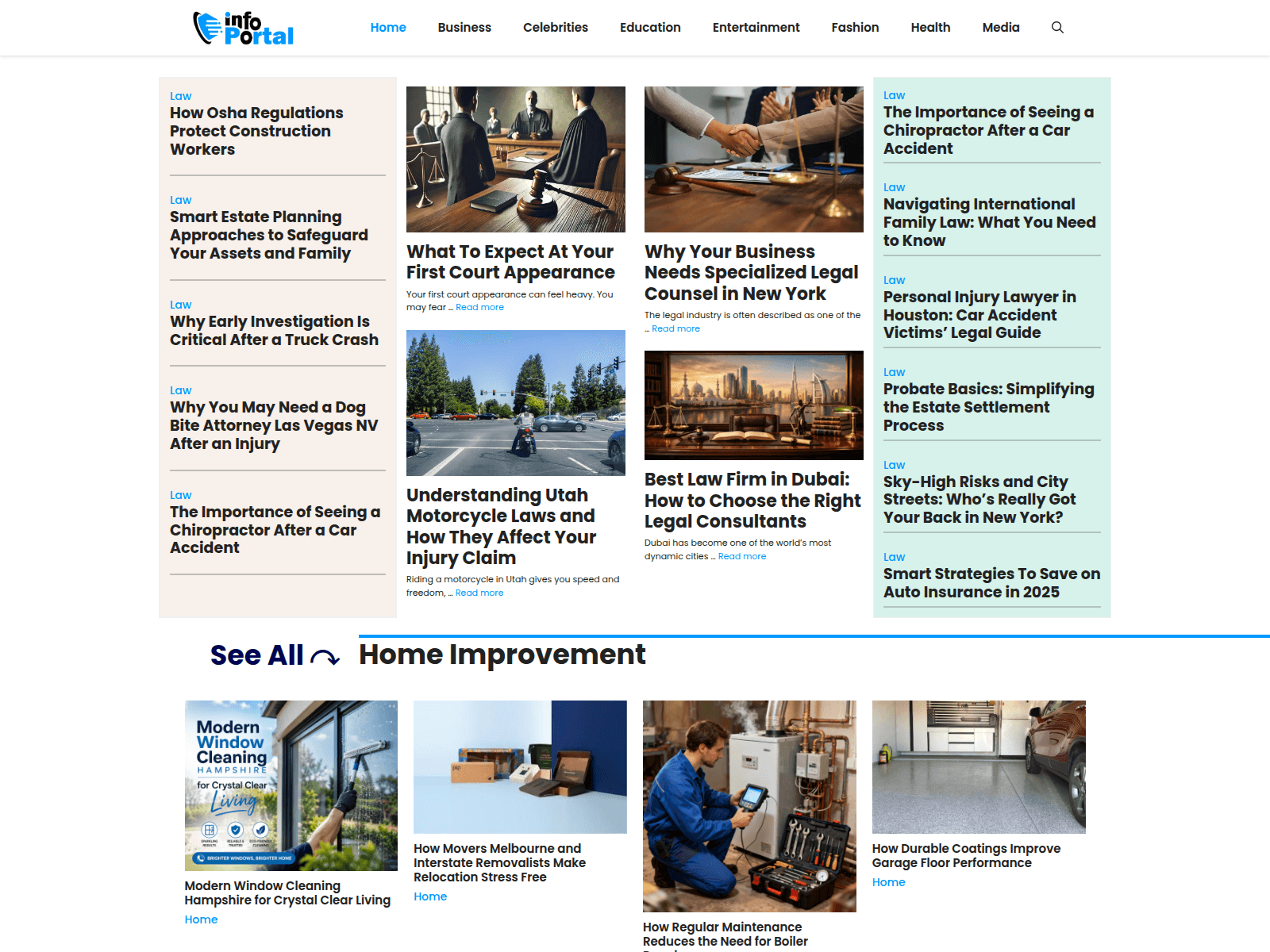 Screenshot of info-portals.org