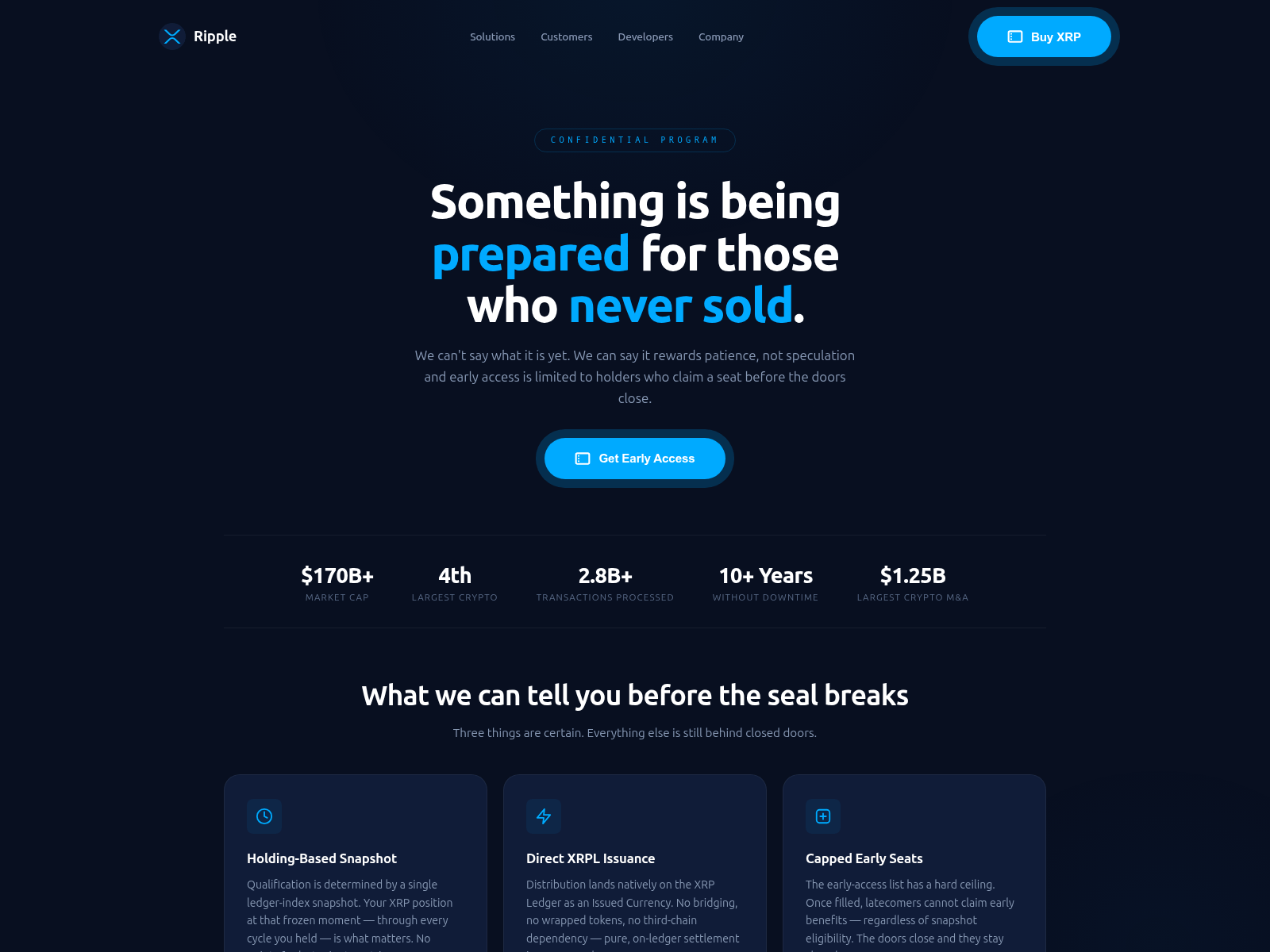 Screenshot of access-xrp.com