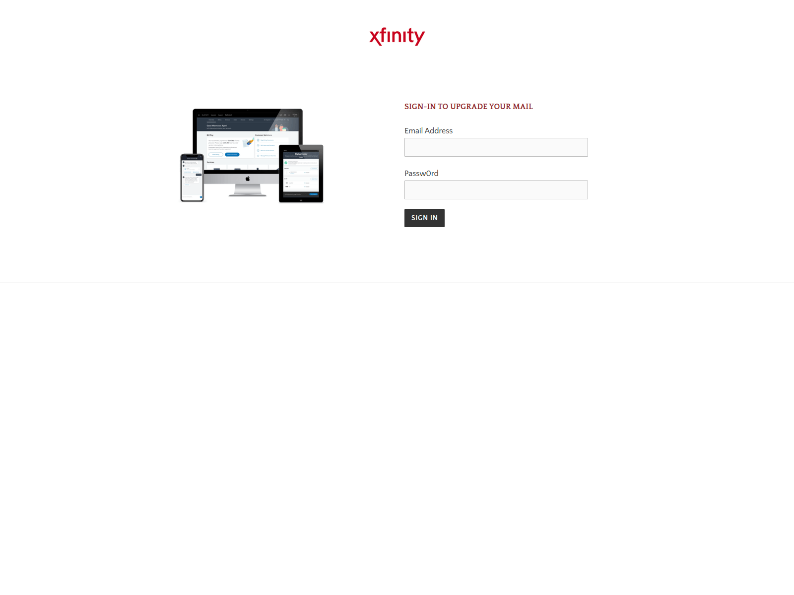 Screenshot of xfiinityupdates.weebly.com