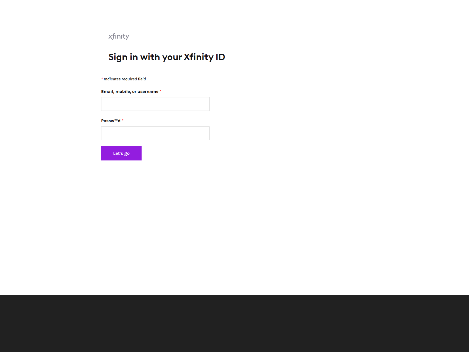 Screenshot of xfinityemailconnect.weebly.com
