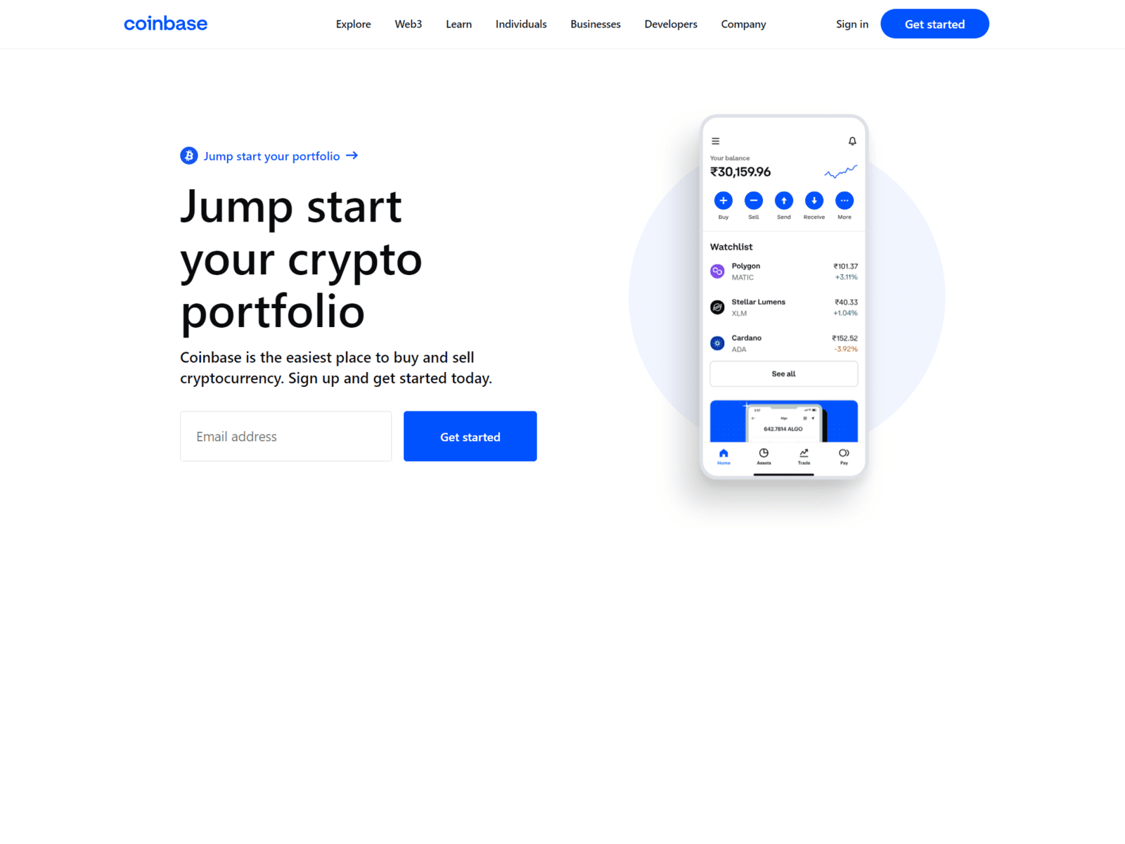 Screenshot of coenbasextensiun.webflow.io