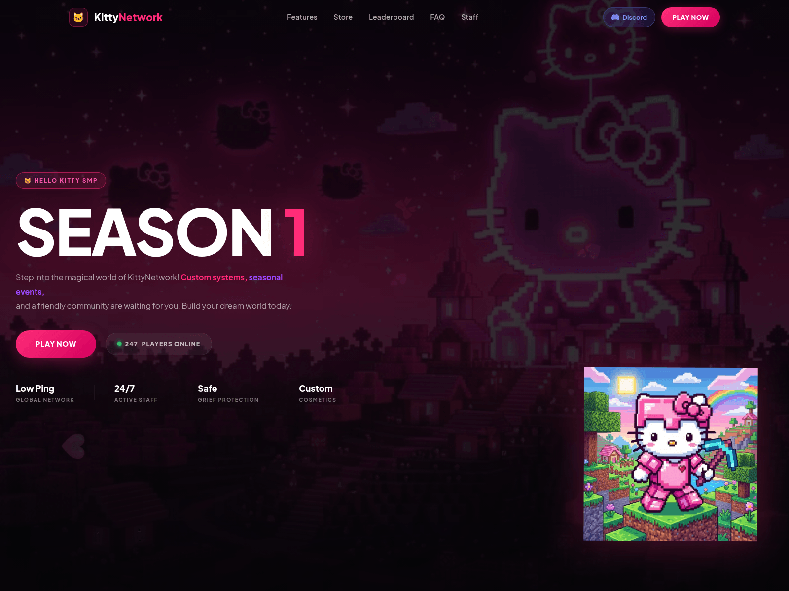 Screenshot of kittynw.xyz