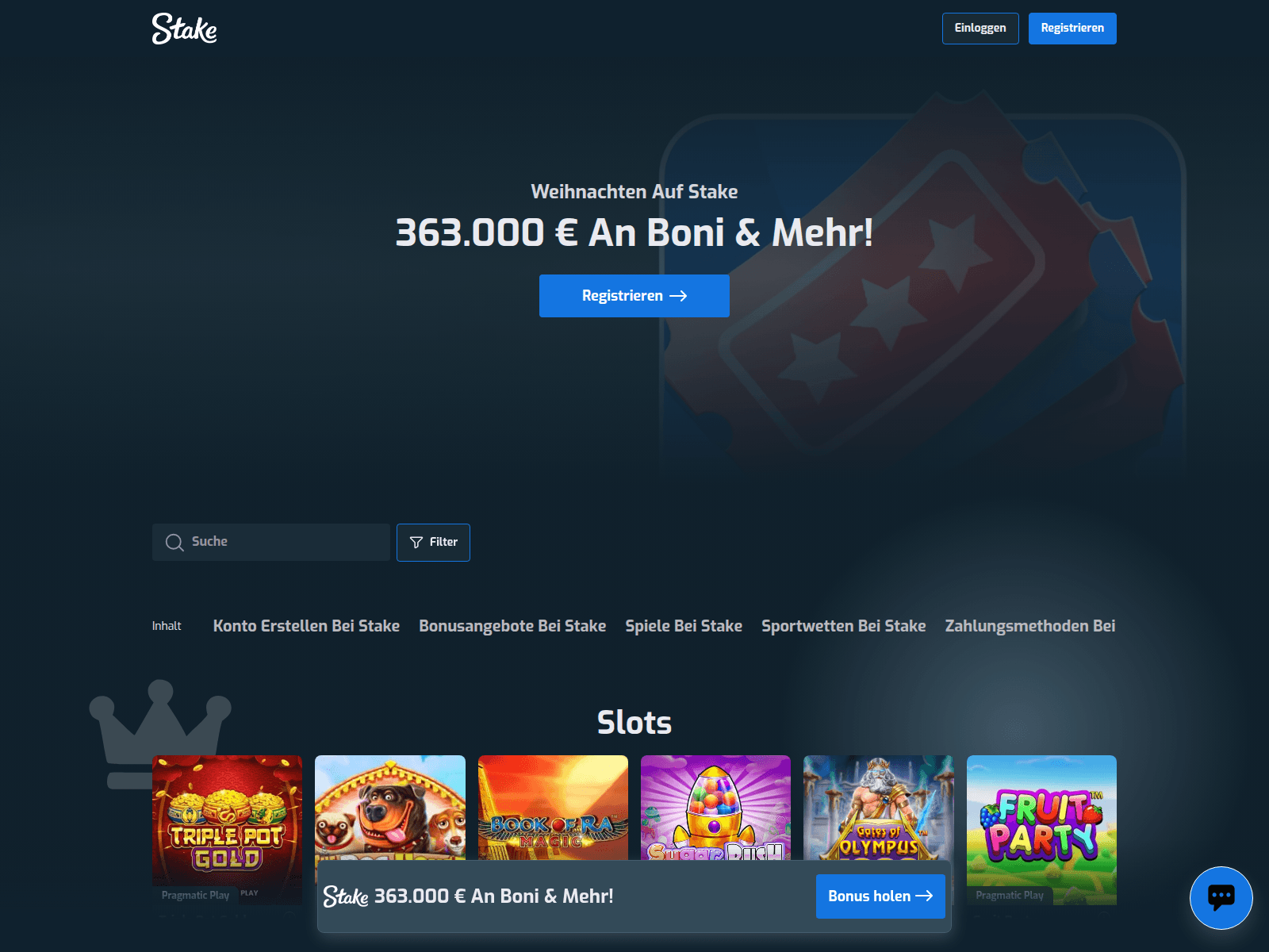 [Ekran görüntüsü] de-stake.com.de