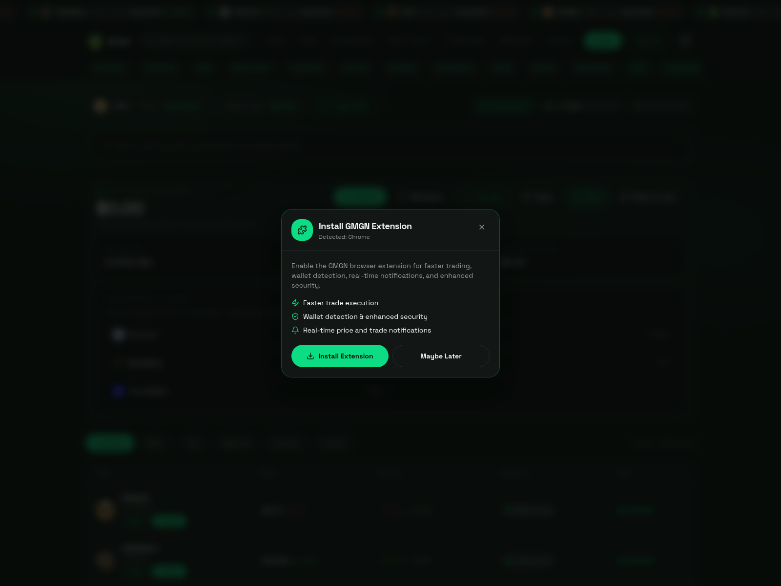 Screenshot of officialgmgn.com