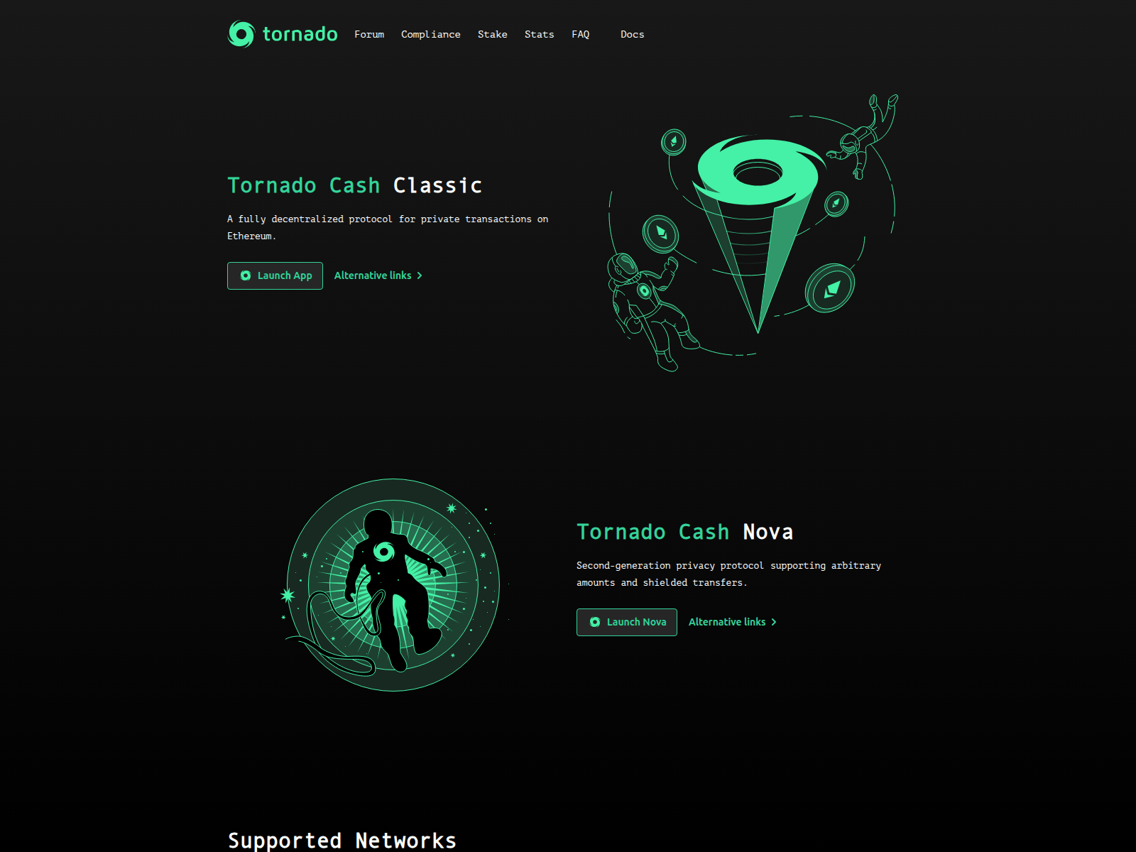 Screenshot of toradocash.space