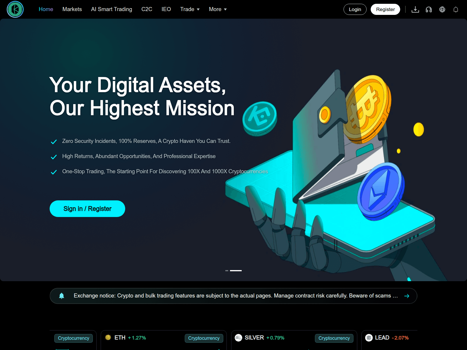 Screenshot of kybers-tw.com