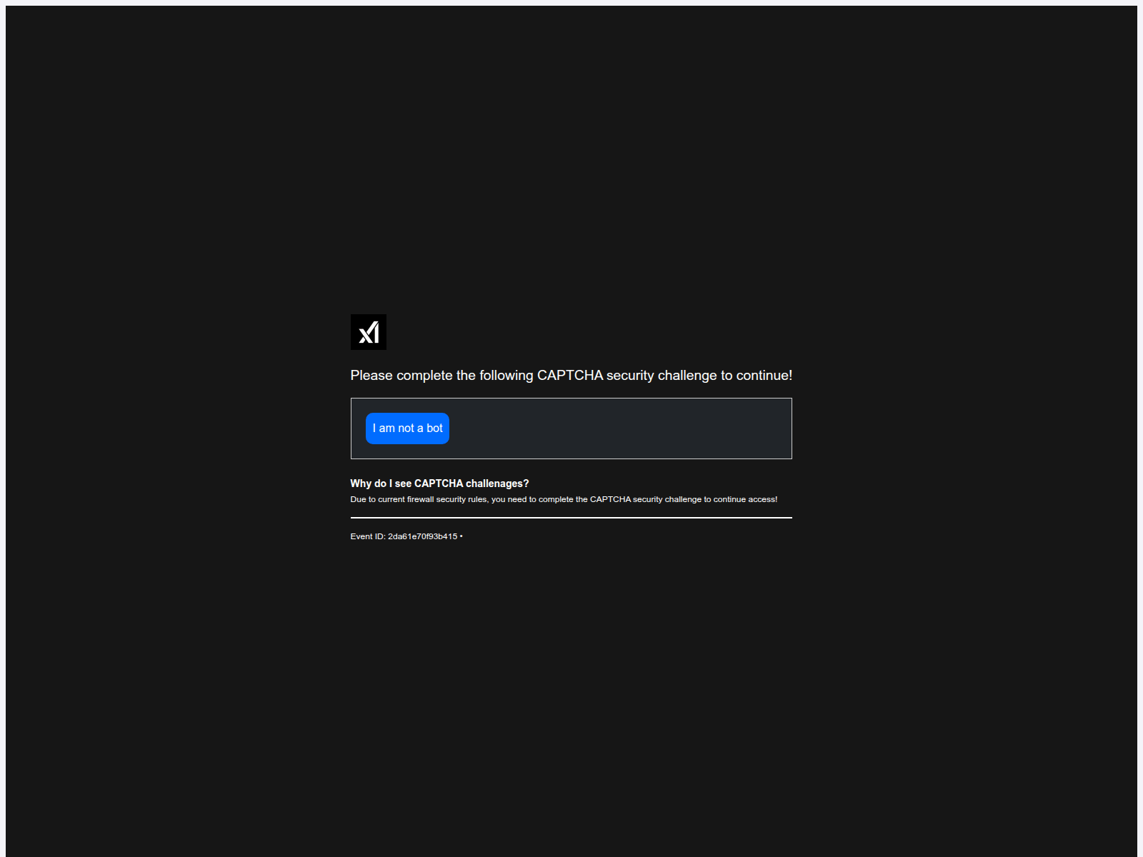 Screenshot di xaia.pages.dev