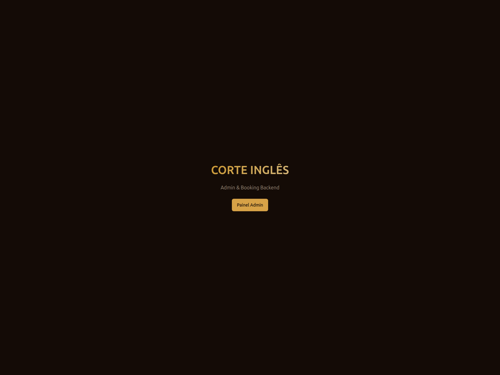 Screenshot of corte-ingles-admin.mireonstyle.com